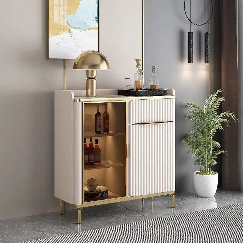 Sideboard Dining Room Shelf Furniture Kitchen Table Armoire De Cuisine et Prefab Coffee Bar Cabinet Modern Living Auxiliary