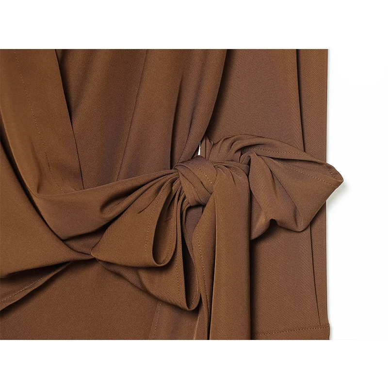 Ruched Women Blouse 2025 New Bow Tied Blouses Woman Tops Lady Ruffles Long Sleeve Loose Elegant Blouses And Shirts Top ﻿