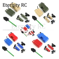 5pcs Simulation Extinguisher Shovel Fuel Tank Decoration for 1/8 1/10 RC Crawler Car Axial SCX10 TRX4 RC4WD D90 Redcat 5pcs Sim 1