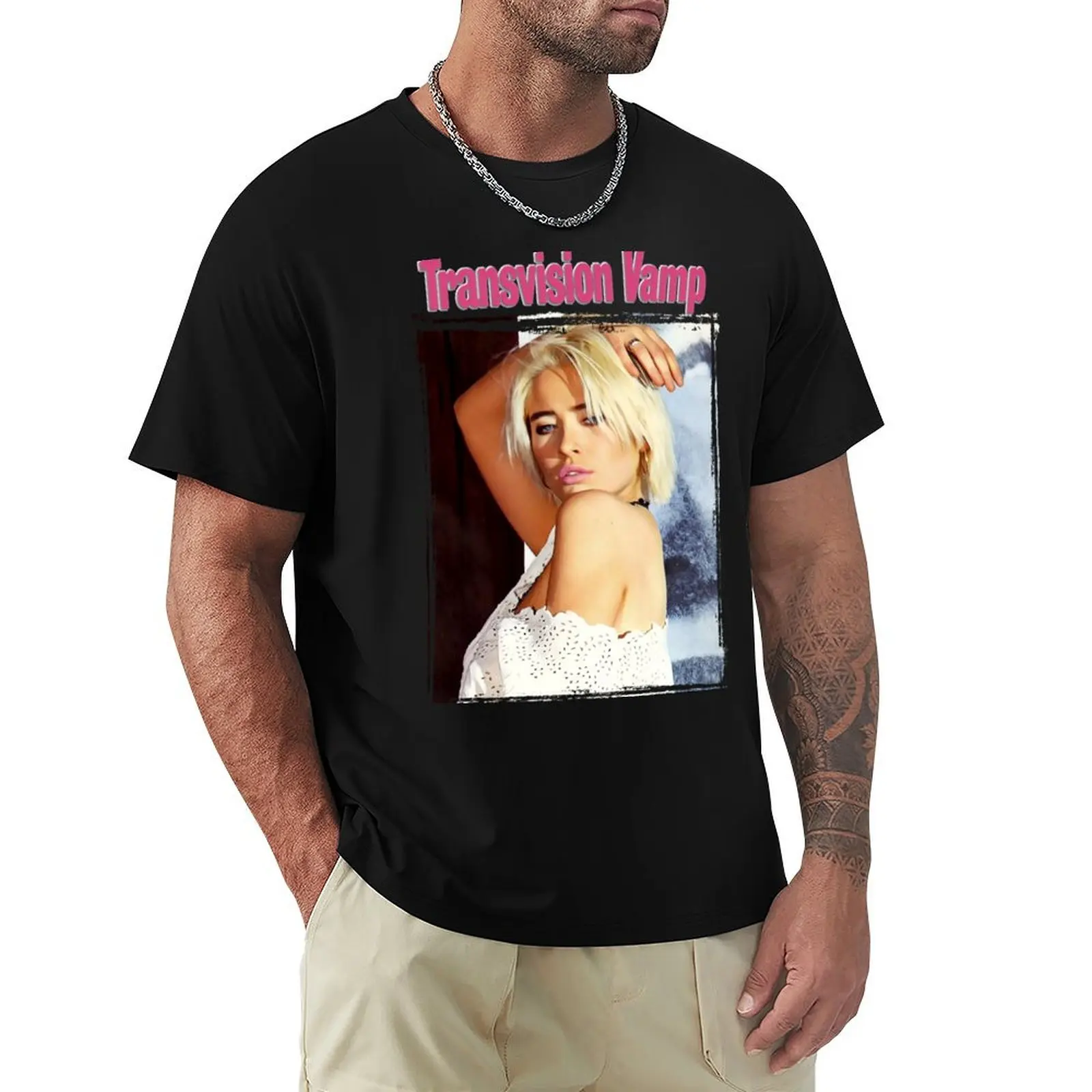 

TransVision vamp Band T-shirt new edition graphics blanks men clothes