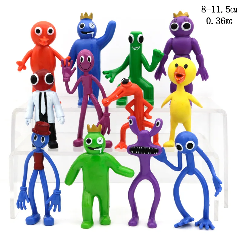 2022 Roblox Rainbow Friends Figuras Modelo Bonecas Anime Figura Horror  Jogos de Carro Bolo Decoração Crianças Brinquedos Presente