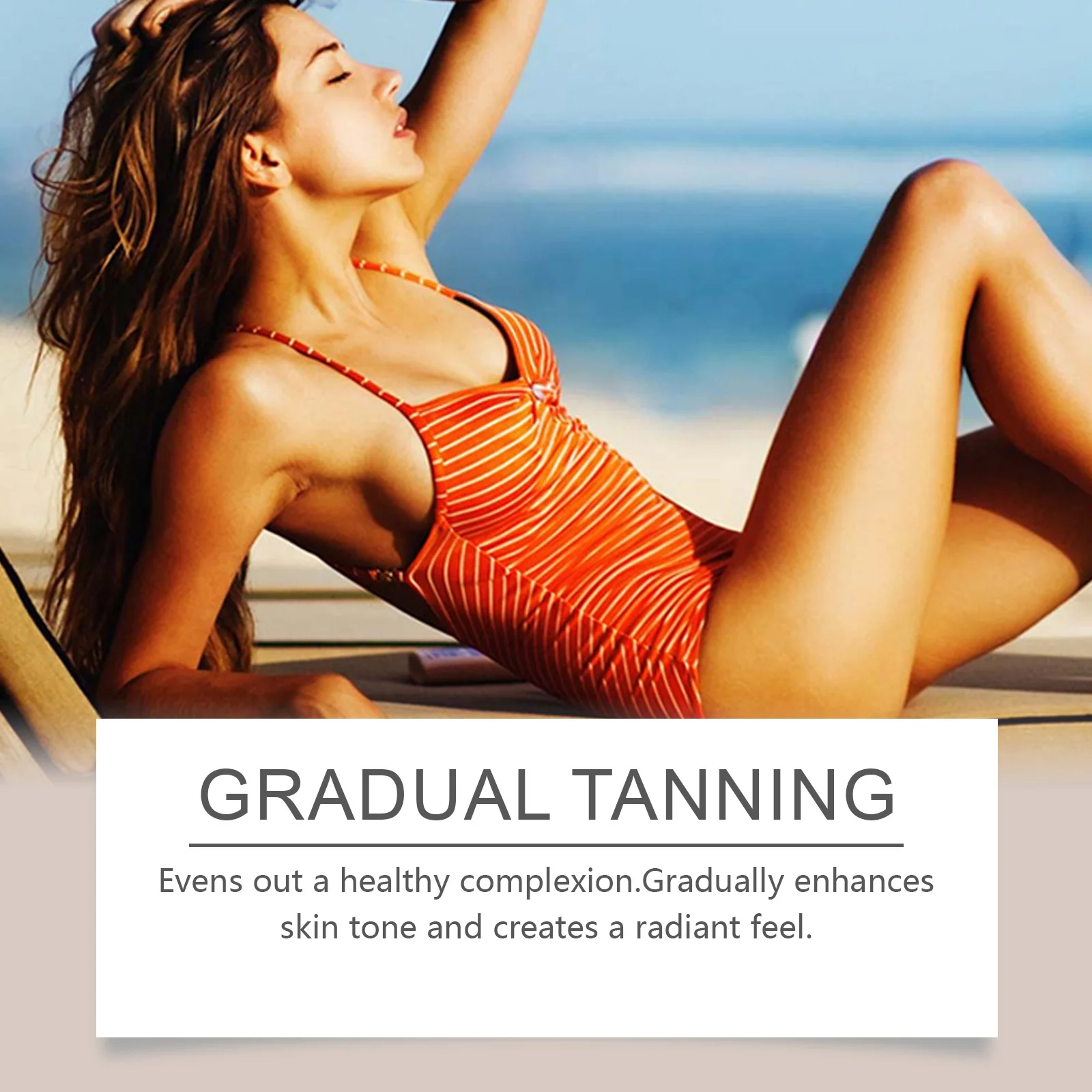 Self Tanning Cream For Face Body Enhance Skin Melanin Lotion Long Lasting Preventing Sunburn Sunless Tanning Products 100g