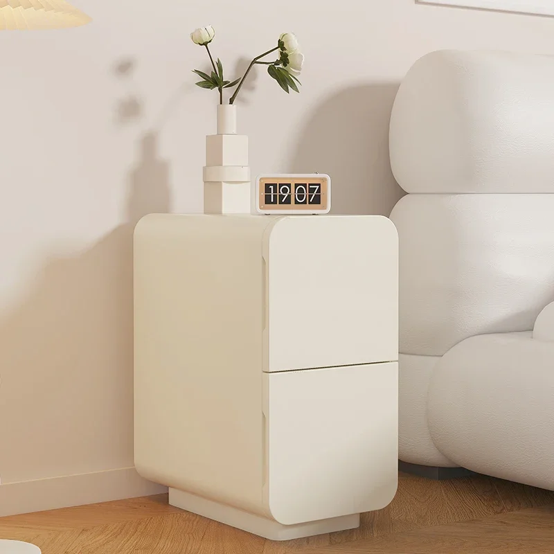 

Wood Nightstands Nordic Drawer Cabinets Modern Narrow Storage Nightstands Bedroom Mesita De Noche Dormitorio Home Furniture