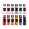 12 Colors Bright Crystal Sparkling Sequins Gel Eye Shadow Eye Makeup Face Body Sparkling Liquid Gel Festival Makeup Cosmetic 30g 6