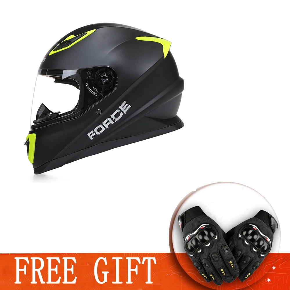 

Racing Full Face Motorcycle Helmet Single Lens Capacetes Para Moto Man Women Safety Casque Motocross Racing Casco Moto Dot ECE