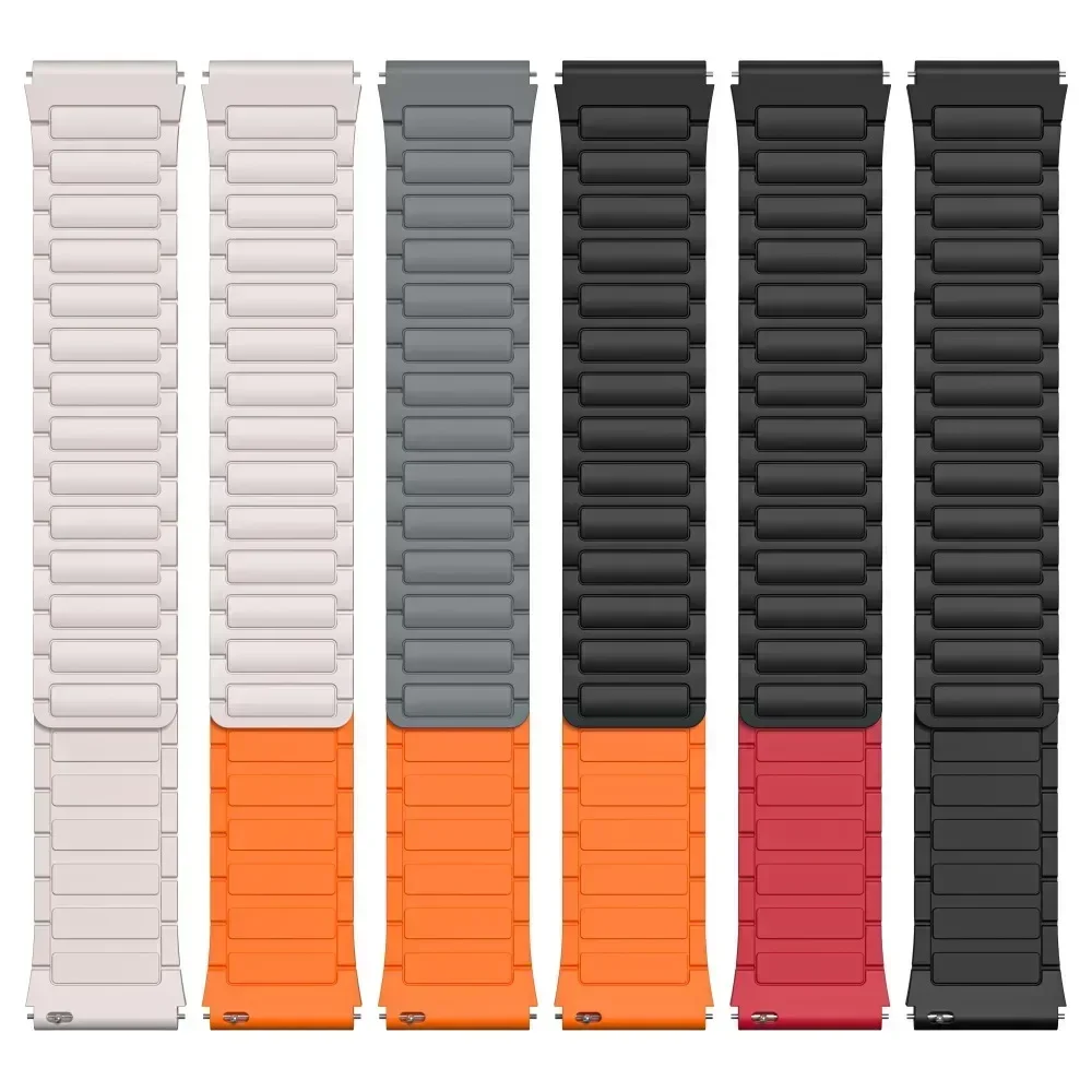 Magnetic Silicone Sport Band Wristband Replacement Bracelet