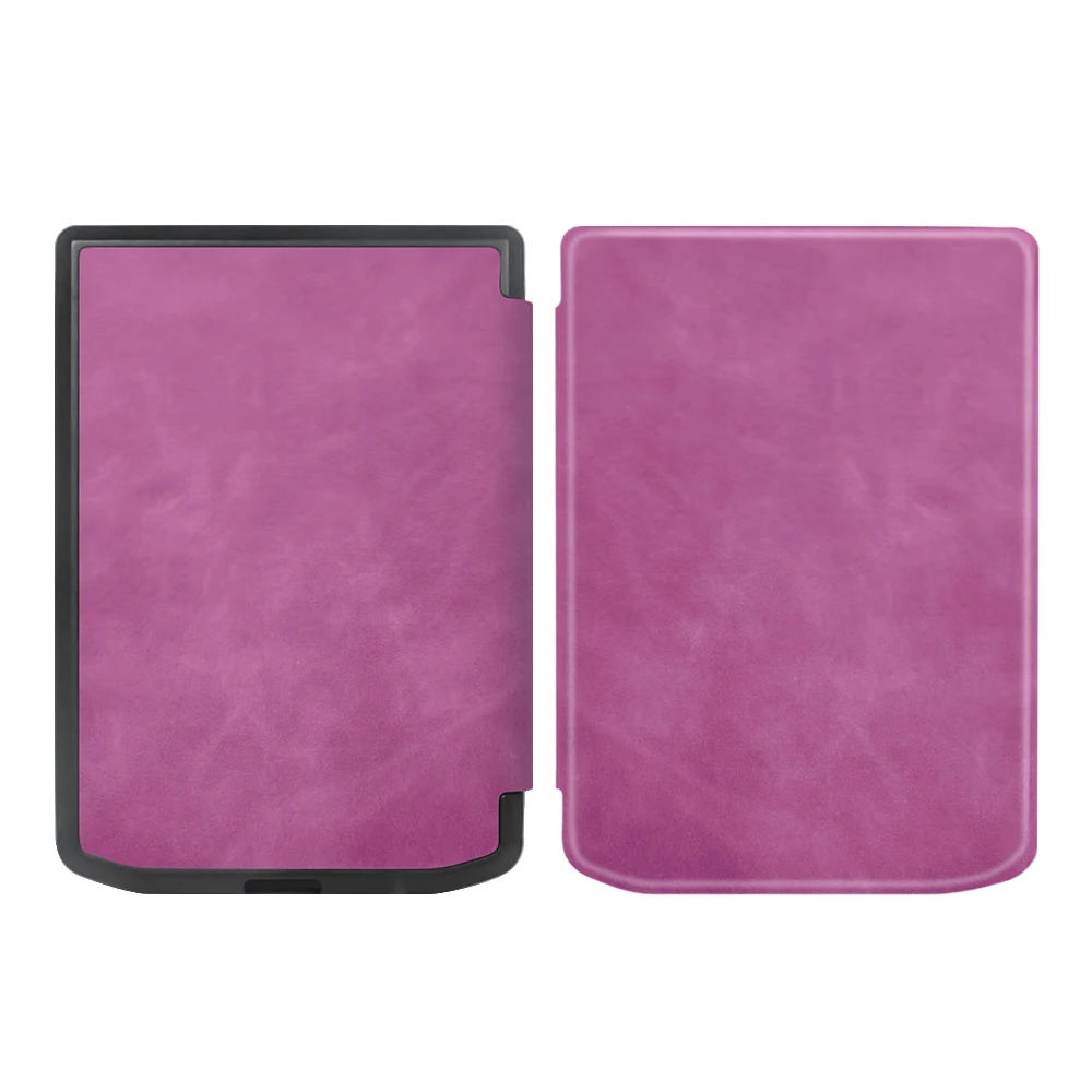 Premium Soft PU Leather E-Book Case with Smart Auto Wake Sleep and Magnetic Protective Shell (6'' Screen)