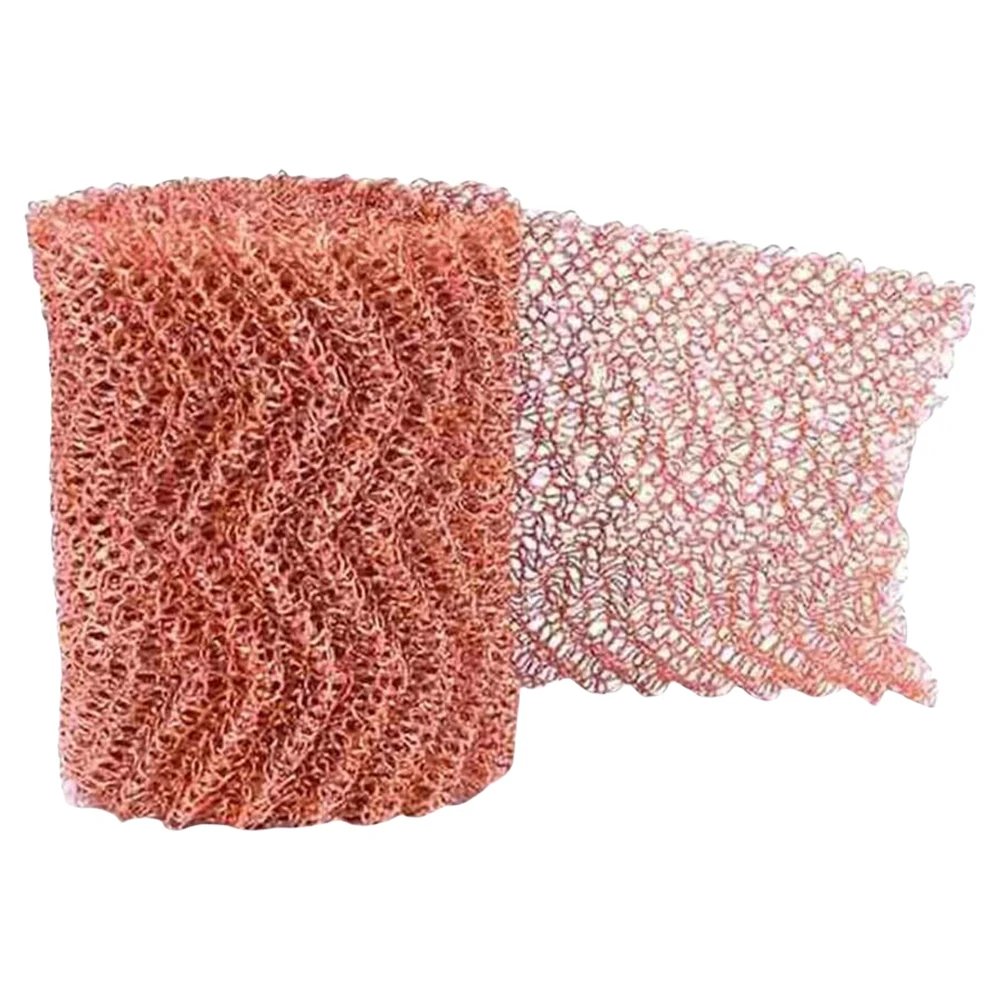 Copper Mesh Slug Repeller Rustproof Slug Repellent Copper Net Long Lasting Snail Repel Tool for Mouse Rat Rodent Control