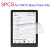 3PCS Soft PET screen protector for ONYX Boox poke 5 / 5S 6'' ereader ebook reader protective film 6