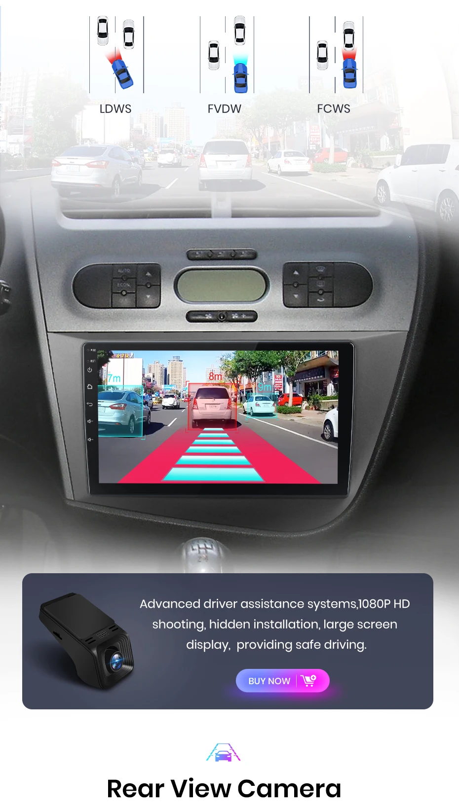 Junsun V1 AI Stimme Drahtlose CarPlay Android Auto Radio für Seat Leon 2 2005-2012 4G Auto Multimedia GPS 2din autoradio – Detail 17