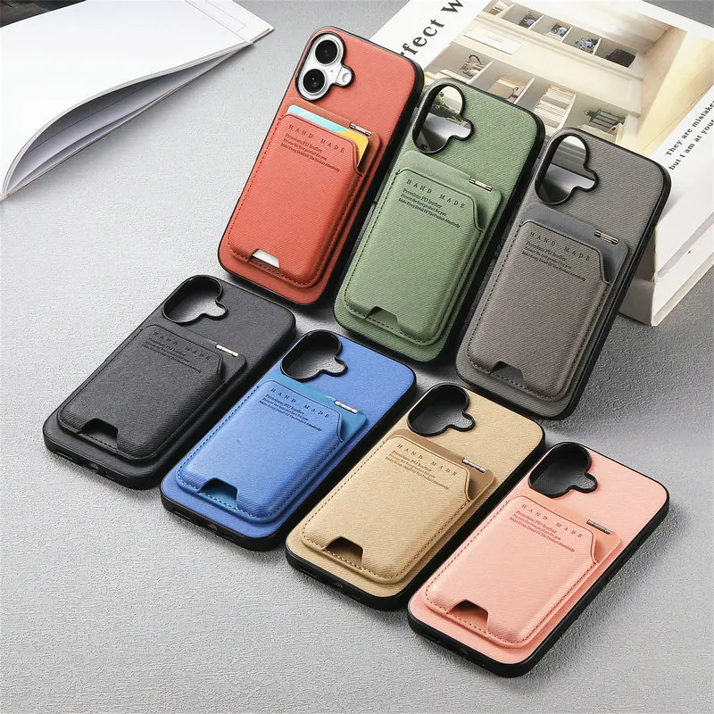 Luxury Leather Card Holder Phone Case