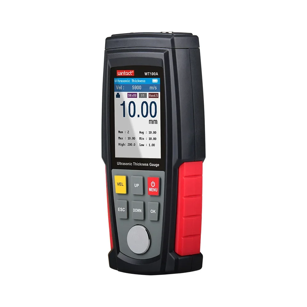 WT100A Ultrasonic thickness gauge, battery digital width gauge, ultrasonic thickness gauge 4