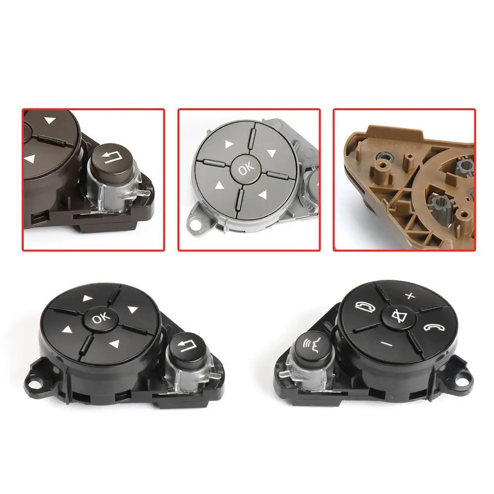 Car Interior Multi-Function Steering Wheel Switch Buttons Audio Control Button Assembly steering wheel switch For Benz W204 W207 W212 X204 2007-2013