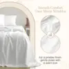 Egyptian Cotton Sheets for Queen Size Bed, Certified 800 Thread Count Queen sheet set, Luxury Sateen Weave Cotton Queen 4