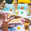 12 Pcs Magnetic Reusable Water Ball Quick Fill Balloons Fun Water Fight Game Magnetic Refillable Water Ball Pool Beach Bath Toys 5