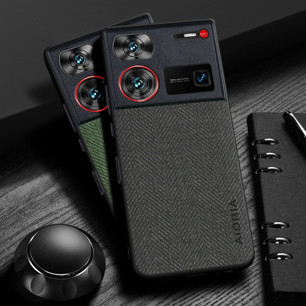 Elegant Leather Wood Grain Cover - Simple, Lightweight, and Durable Case