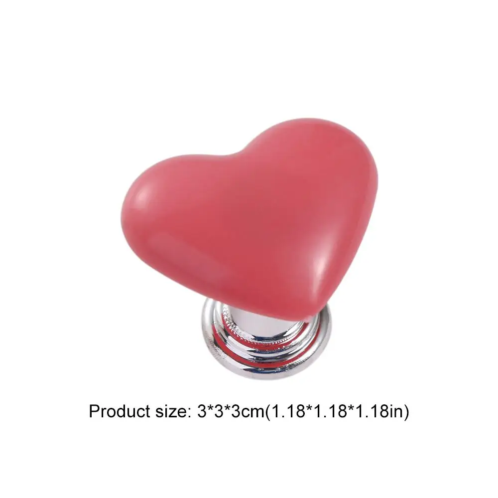 2pcs Heart Shaped Toilet Press Toilet Button Nail Protector Water Press Flush Button Bathroom Supplies