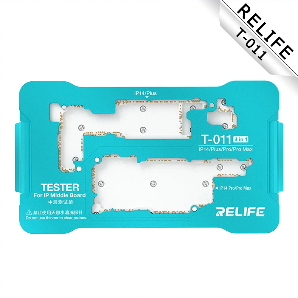 

Middle Layer Motherboard Tester RELIFE T-011 for IP14 14PLUS 14 PRO 14PRO MAX Middle Board Platform Test Fixture Repair Tool