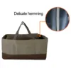 Firewood Log Carrier Large Firewood Storage Bags Wax Carrier Tote Durable Fire Wood Holder Organizer Bag Fireplace Accessories 4