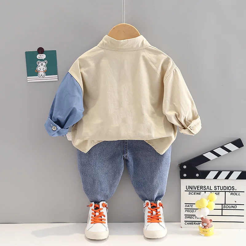 Baby Boy Boutique Clothing Set 2022 Fashion Graffiti Denim Jacket And Pants  2 Piece Outfits Spring Autum Kids Bebes Girls Suits - Children's Sets -  AliExpress