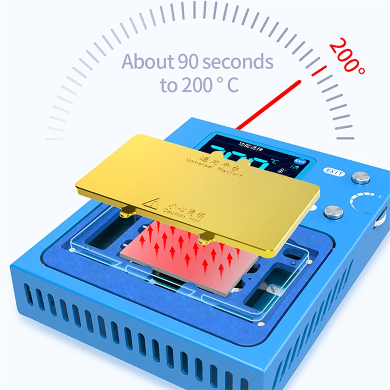 JC Aixun iHeater 프로 안드로이드, 아이폰 X 11, 12, 13, 14 프로 맥스 메인보드, 층층 가열 분리, 분해 플랫폼 도구