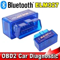 Mini ELM327 V1.5 V2.1 OBD 2 Bluetooth Car Diagnostic-Tools For Android Scanner Code Support Smart Scan Tool ODB2 Scanner Tool - Image 2