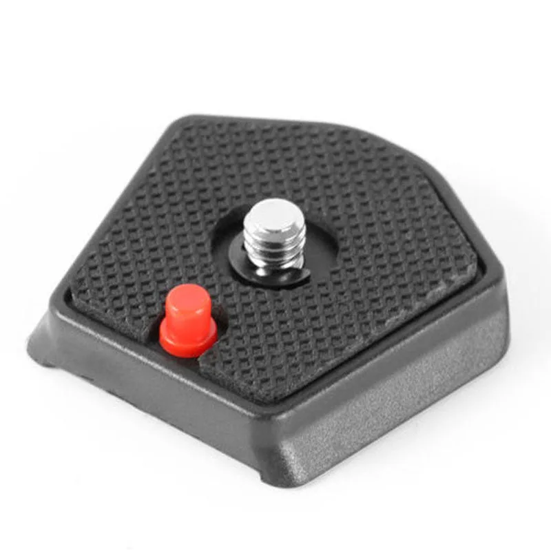 1 Pcs 퀵 릴리스 플레이트 1/4 인치는 Manfrotto 7321YB MKC3-H01 MKC3-H02 카메라 용 삼각대 비디오 카메라 정렬 핀에 적합