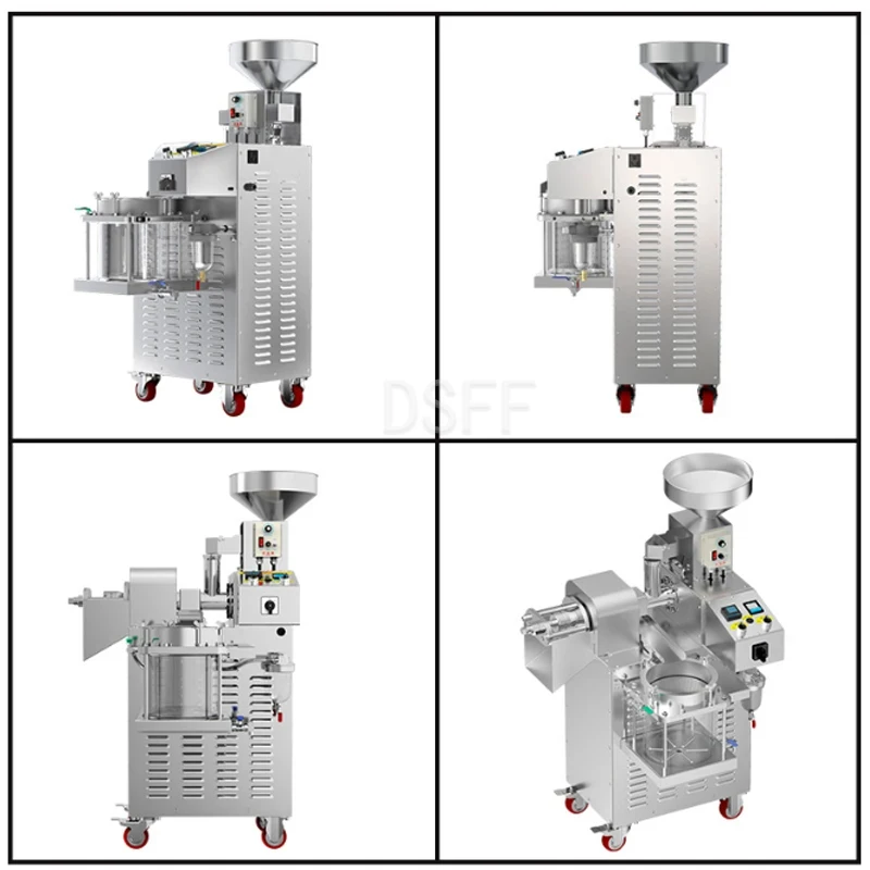 Professional Multifunctional Oil Press Commercial Olive Oil Press Vegetable Seed Oil Press 5