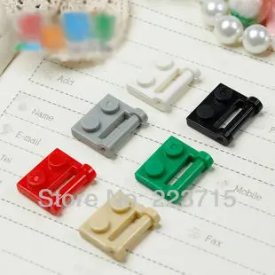 

Free Shipping!48336 50pcs *Plate 1X2 with stick 3.18* DIY enlighten block bricks,Compatible With Assembles Particles