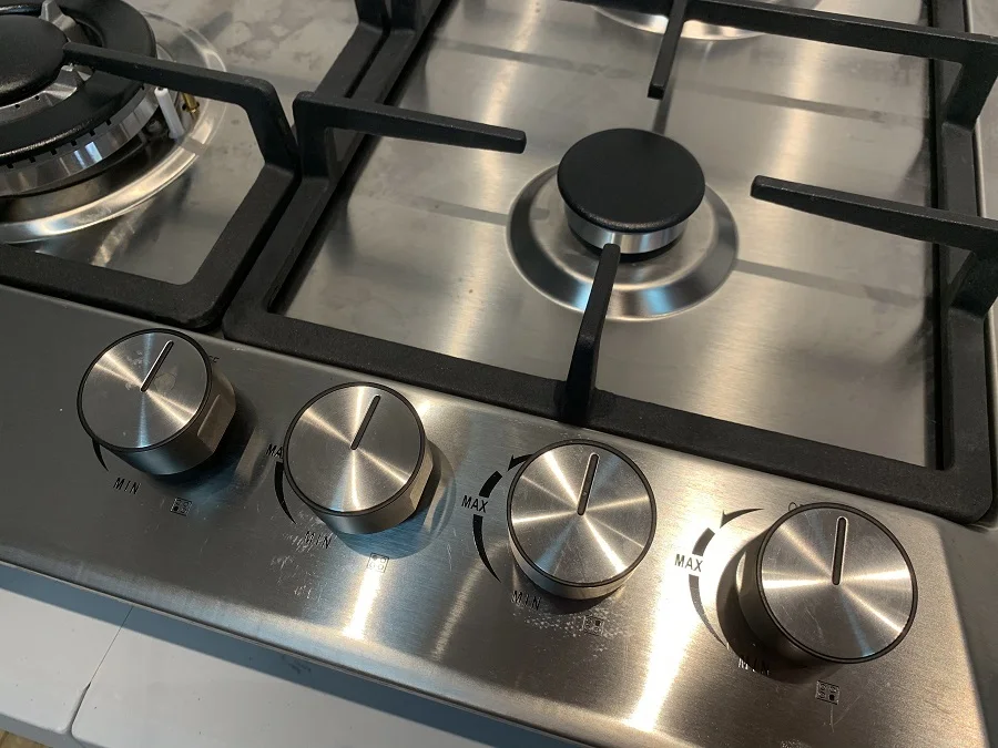 fashion attractive design hob gas cooktop gas stove 5 burner stainless steel big burner stove