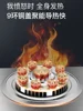 Gas Stove Single Stainless Steel Fierce Fire Gas Stove Table Kitchen Built-in Kitchens Cookers Home 5