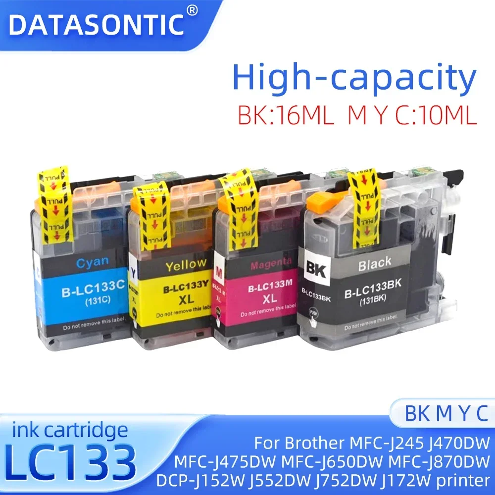 Toner Brother Mfc L2750dw Cartucce XL Compatibili Per Stampanti Brother - Set Per DCP-J132W, J152W, J172W, J4110DW, J552DW, Multicolore Brother Mfc -L2750dw - Foto 3