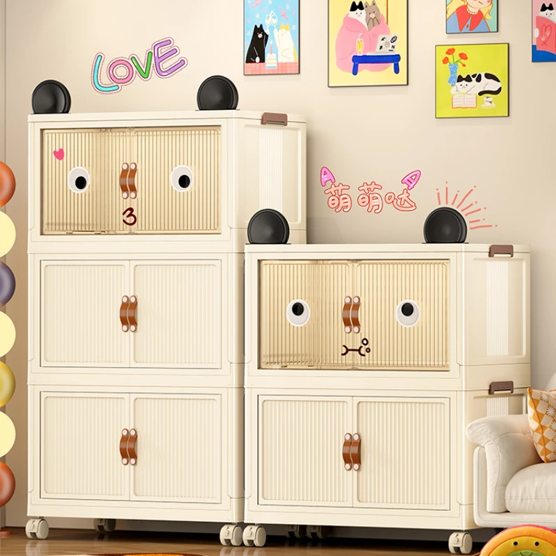 Kids Wardrobe Girl Closet Baby Clothes Cupboar Girls Child Girl's Drawer Organize Puerta Corredera Children's Cabinet Furniture