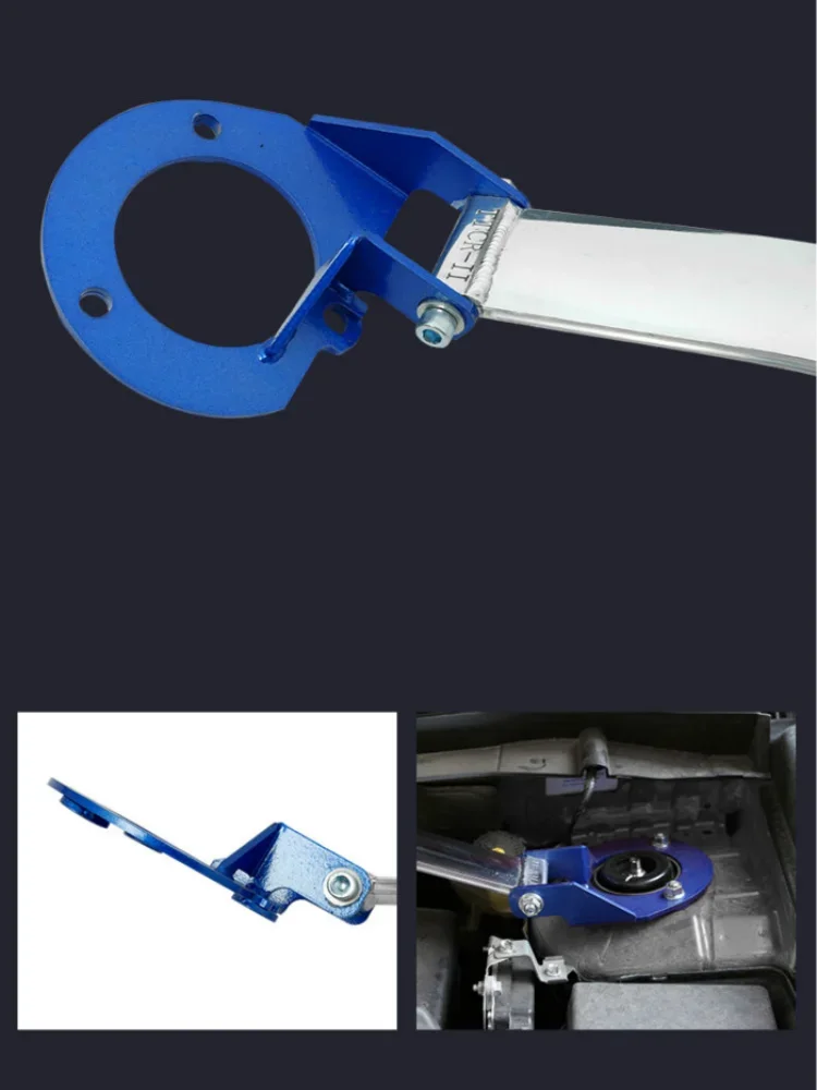 2013-Mitsubishi Outlander TTCR-II Stabilizer Bar Tension Rod Engine Compartment Aluminum Magnesium Alloy Strut Bar