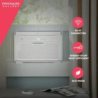 Inverter Quiet Temp Room Air Conditioner 10,000 BTU Wi-Fi Energy Star Cert Auto Swing Louver Washable Filter Programmable Timer 2