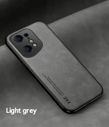 Leather Shockproof Phone Case - Luxury Protective Cover for Realme 10 4G (GRAY)