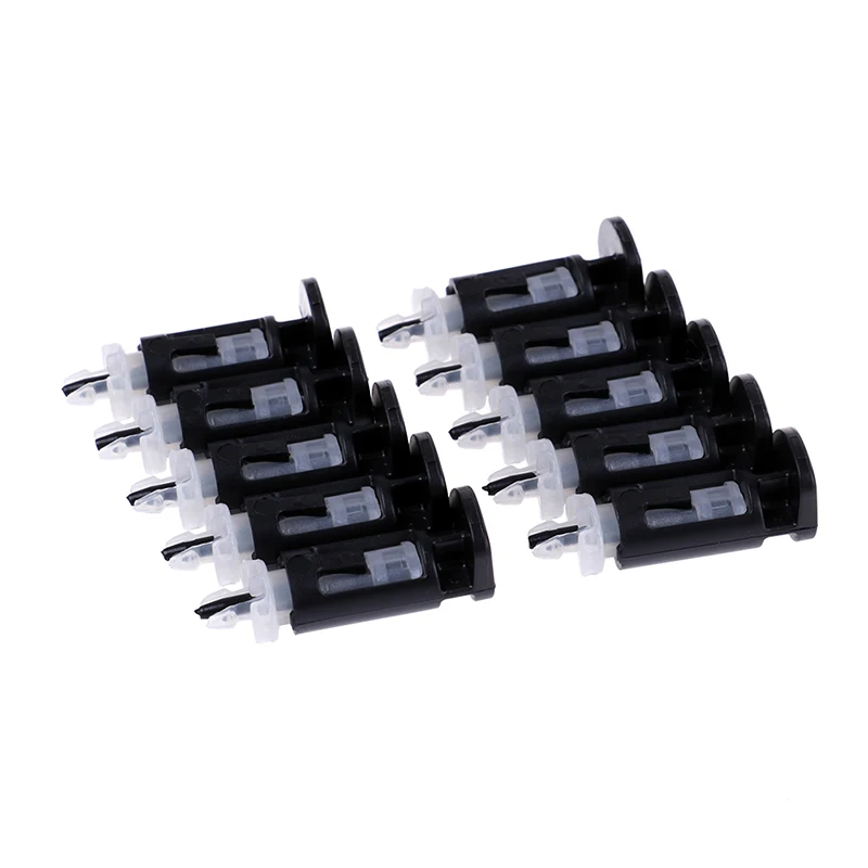 10cm Plastic Mounting Clip CPU Coolers 1155 775 CPU Heatsink Mount Pin Fan Fastener Push Screw cpu cooler mounting clip 4/10Pcs