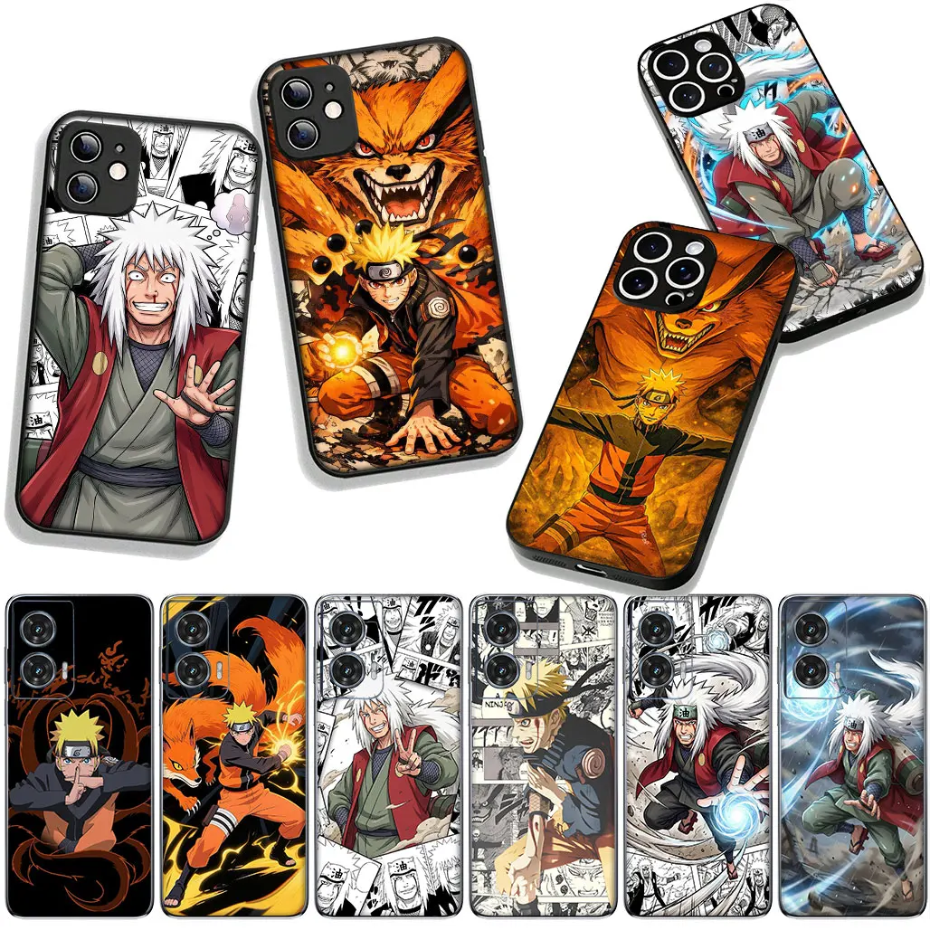 Cartoon Jiraiya Naruto Anime Phone Cover