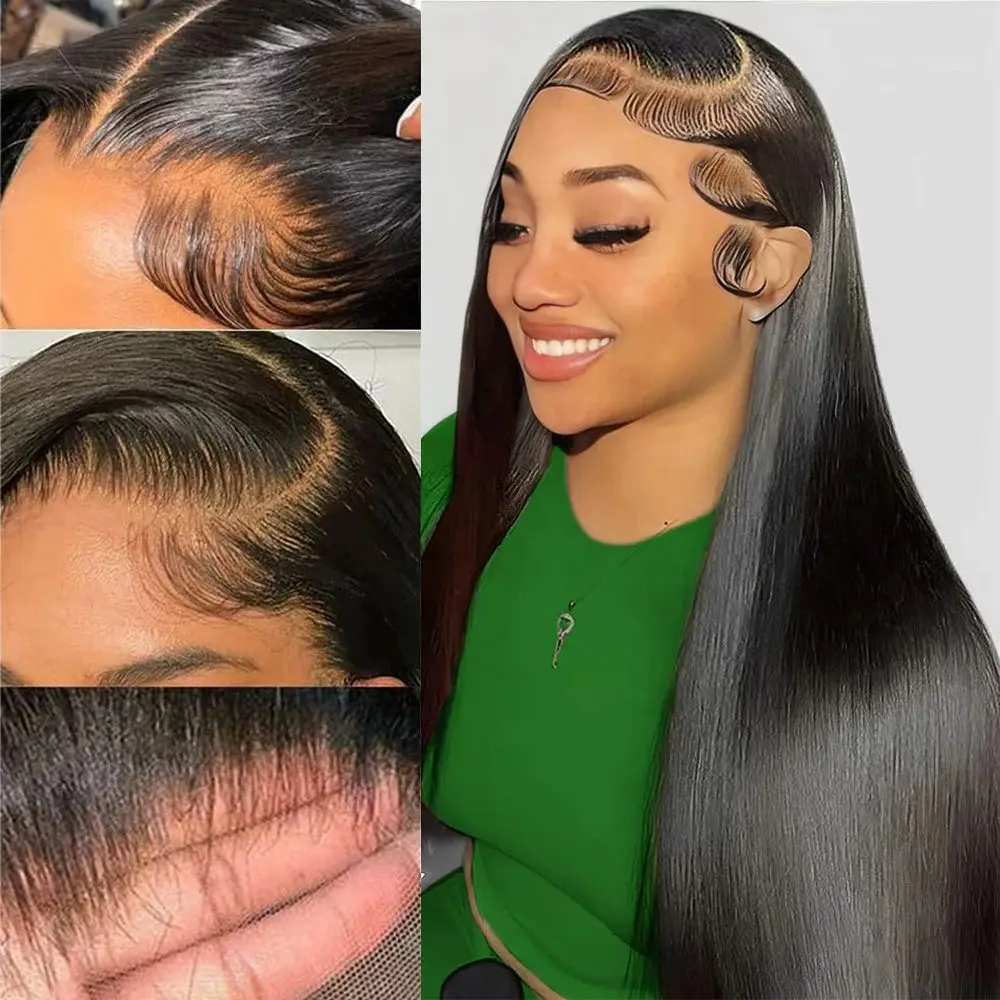 

13x6 Lace Front Human Hair Wig Hd Lace Frontal Wig 30 Inch Brazilian Straight Lace Front Wigs For Women Human Hair Pre Plucked