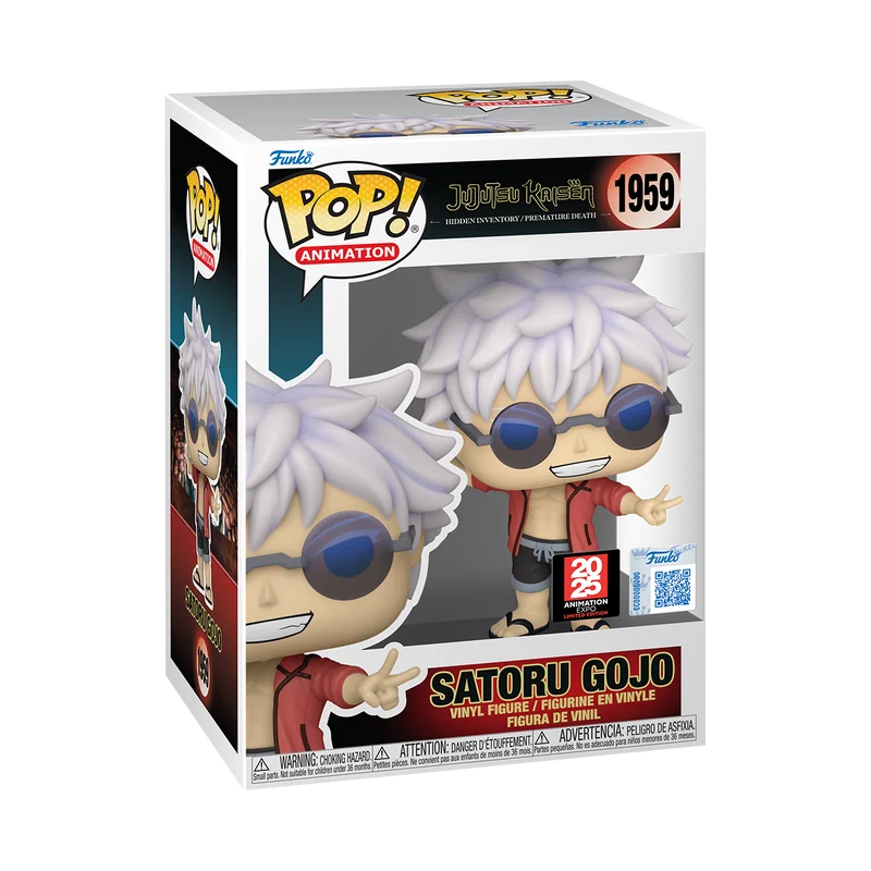 Funko Pop Jujutsu Kaisen Satoru Gojo 1959