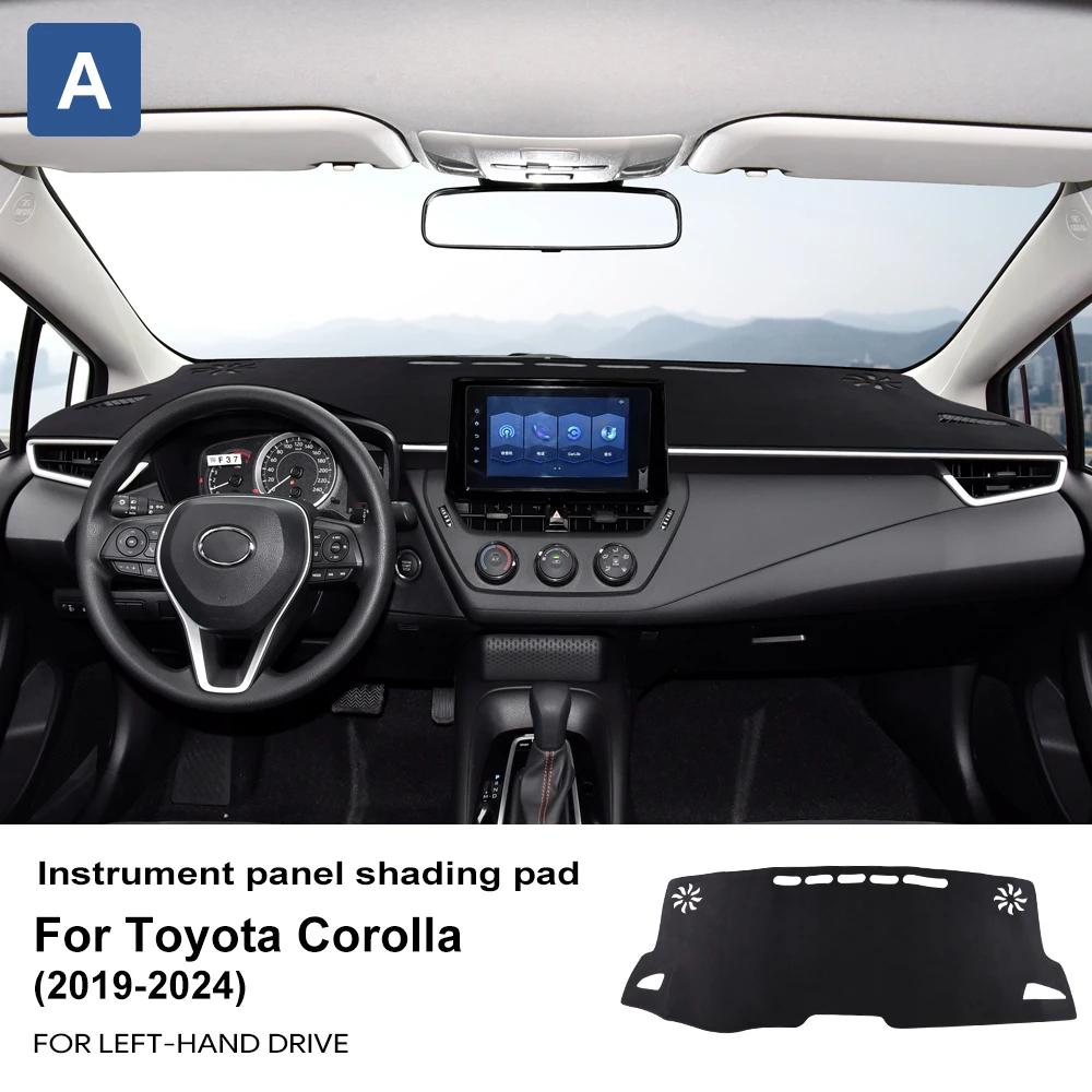 وسادة غطاء لوحة عدادات الفانيلا العلوية مانعة للإن...