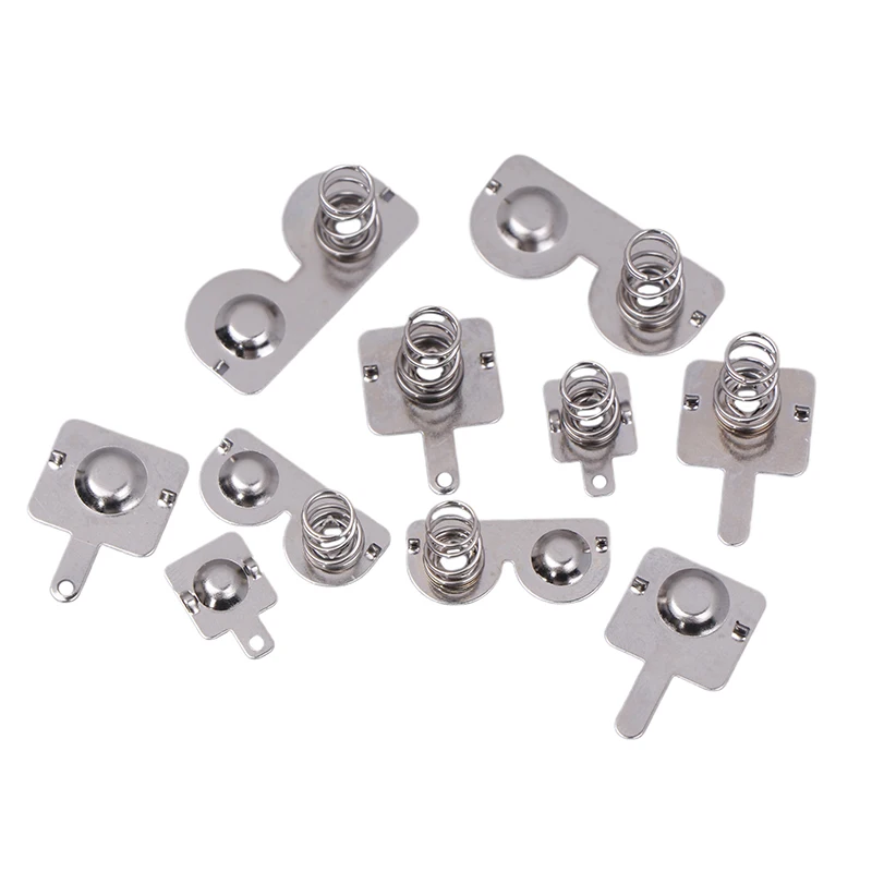 20 teile/satz DIY Fernbedienung Zubehör Feder blatt aa/aaa Kontakt blatt Batterie kasten positive und negative Blätter – Detail 6