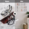 Sunglasses Holder Organizer Acrylic Sunglasses Storage Hanger Rack Wall Mounted Eyeglasses Holder Eyewear Display Rack B03E 6