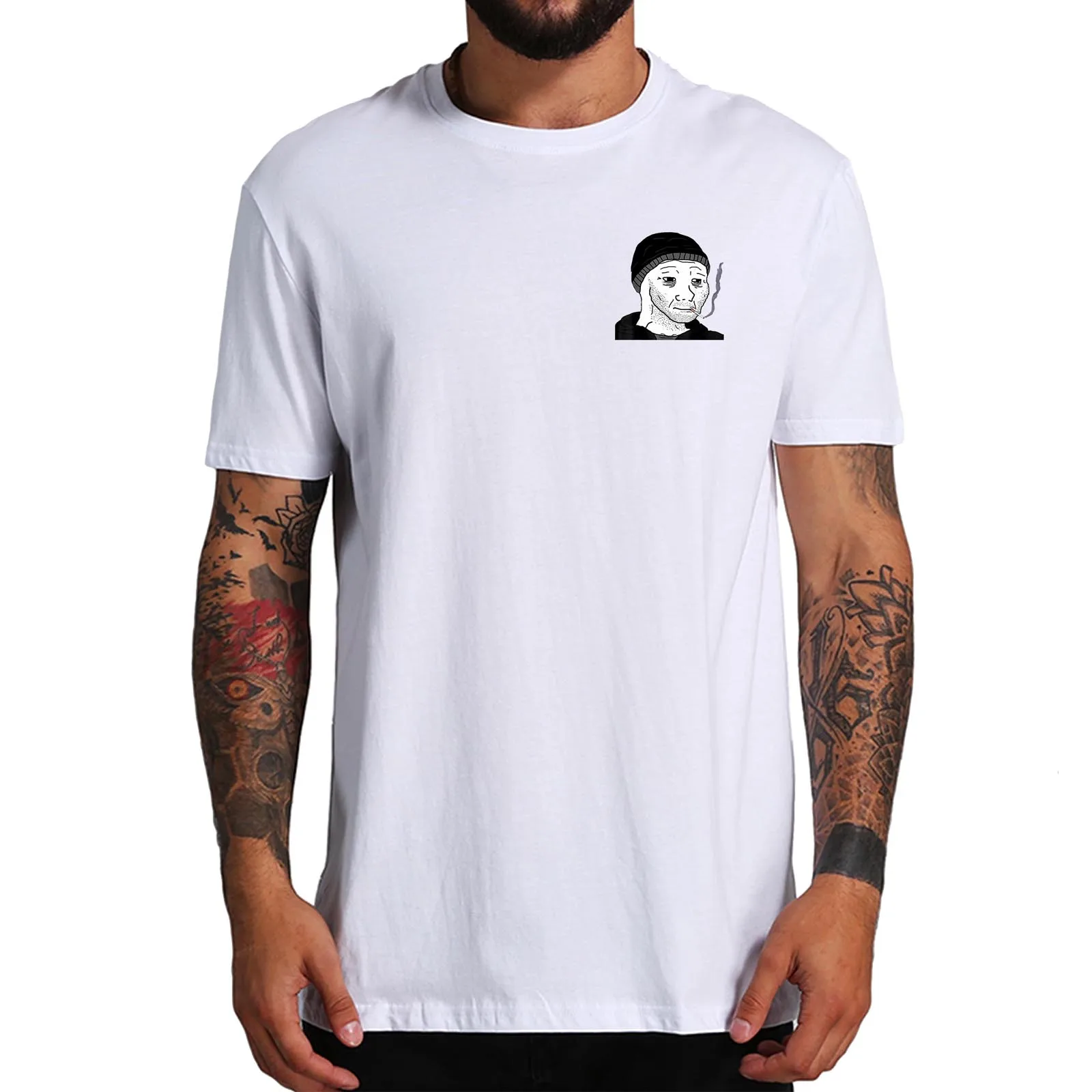 

Doomer T Shirt Introverted Geek Nerd Introverts Gift Graphic T-shirts 100% Cotton O-neck Summer Unisex Tee Tops EU Size