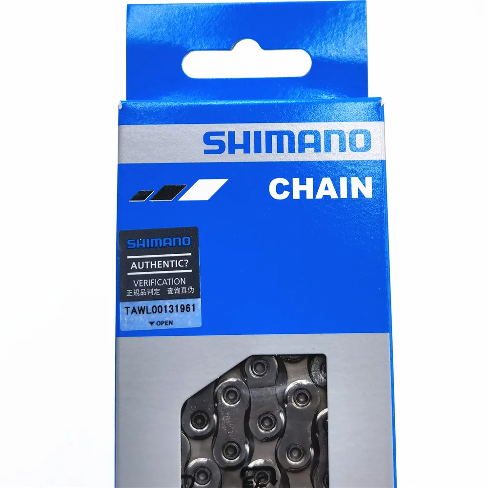 Shimano-自転車チェーン,12スピード,クイックリンク付き,CN