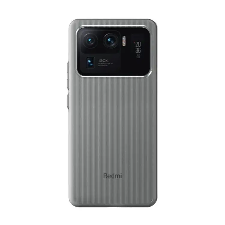 Magnetic Matte Transparent Corrugated Phone Case - Lightweight, Dustproof, Non-Slip Bumper