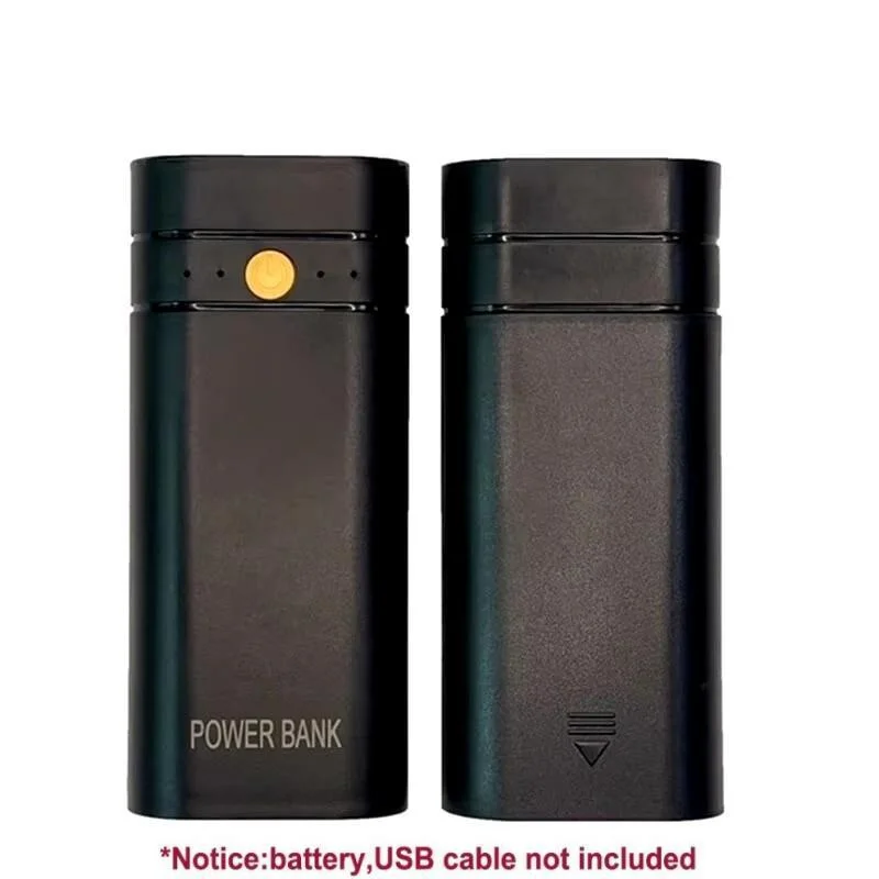 2슬롯 5V 2A 18650 배터리 충전기 휴대용 보조배터리 키트 DIY 고속 충전..