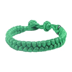Handmade Woven 550 Paracord Survival Bracelet - Multipurpose Emergency Outdoor Jewelry - 18 - 22cm (Paracord SL - 42YH - 05)