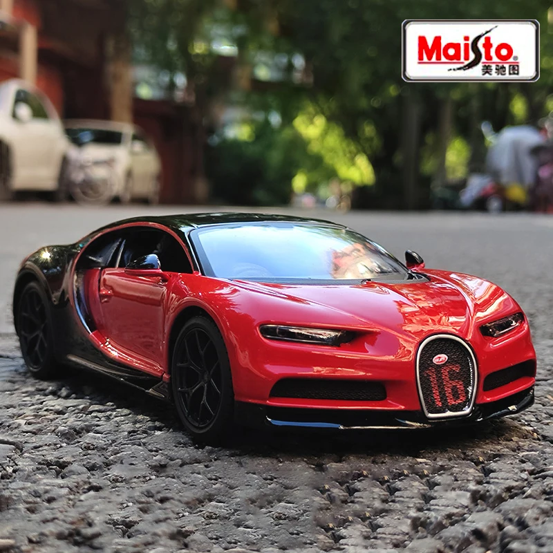 Maisto 1:24 ブガッティ シロン ディーボ スーパーカー合金車モデル