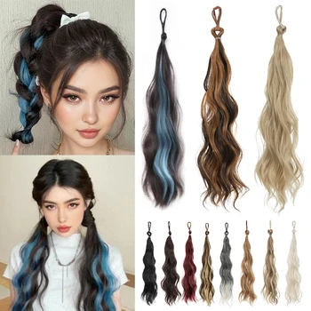 Capelli sintetici Panino Chignon Posticci Palla a carica automatica Fascio di capelli Panino fai da te femminile per aumentare i capelli Dount disordinato